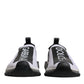 White Black Slip On Sorrento Sneakers Shoes