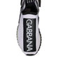 White Black Slip On Sorrento Sneakers Shoes