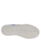 White Blue Logo Portofino Sneakers Shoes