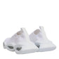 White Slip On Wave Low Top Sneakers Shoes