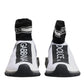 White Black Sorrento Socks Sneakers Shoes
