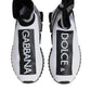 White Black Sorrento Socks Sneakers Shoes