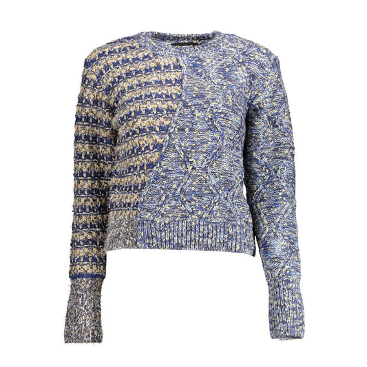 Blue Polyamide Women Sweater