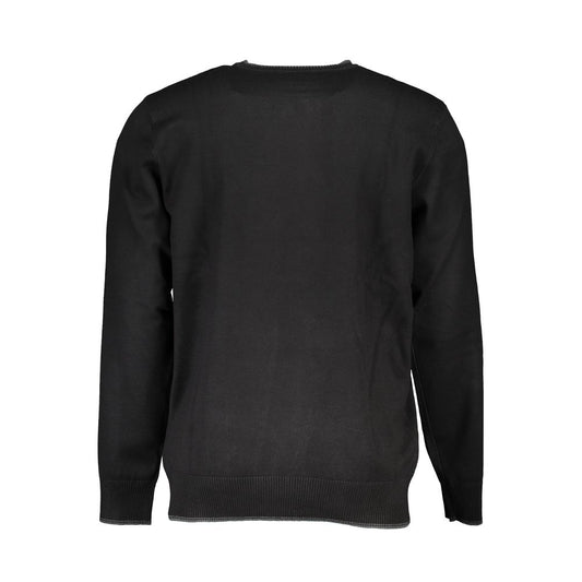 Black Nylon Sweater