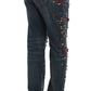 Enchanted Sicily Crystal Heart Boyfriend Jeans