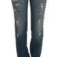 Enchanted Sicily Crystal Embellished Jeans