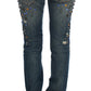 Enchanted Sicily Crystal Embellished Jeans