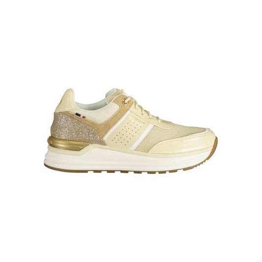 Beige Eco Suede Women Sneaker