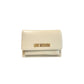 Beige Polyethylene Women Crossbody Bag