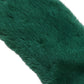 Green Mink Fur Collar Women Neck Wrap Scarf