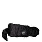 Black Fox Fur Neck Wrap Warmer Winter Scarf