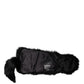 Black Fox Fur Neck Wrap Warmer Winter Scarf