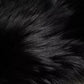 Black Fox Fur Neck Wrap Warmer Winter Scarf