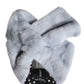 Powder Blue Mink Fur Neck Warmer Scarf