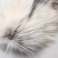 White Fox Fur Neck Wrap Warmer Winter Scarf