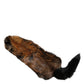 Brown Red Fox Fur Neck Warmer Winter Scarf