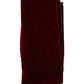 Bordeaux Cotton Silk Fringe Shawl Wrap Scarf