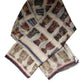Multicolor Glass Cashmere Foulard Scarf