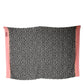 Black White Polka Dots Fringes Wrap Scarf