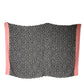 Black White Polka Dots Fringes Wrap Scarf