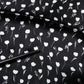 Black Floral Silk Square Wrap Shawl Scarf