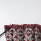 Bordeaux Printed Silk Neck Wrap Shawl Scarf
