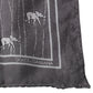 Brown Elephant Fantasy Handkerchief Scarf