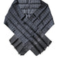 Dark Blue Fantasy Silk Neck Wrap Shawl Scarf