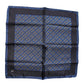 Blue Lady Bug Silk Square Handkerchief Scarf