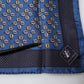 Blue Lady Bug Silk Square Handkerchief Scarf