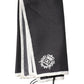 Black Crown Logo Square Handkerchief Scarf