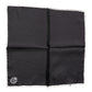 Black Crown Logo Square Handkerchief Scarf