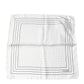 White Polka Dots Square Handkerchief Scarf
