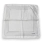 White Polka Dots Square Handkerchief Scarf