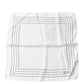 White Polka Dots Square Handkerchief Scarf
