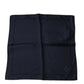 Dark Blue Fantasy Square Handkerchief Scarf