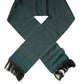 Dark Green Fantasy Fringes Neck Wrap Scarf