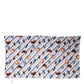 Multicolor Stripes Seashells Beach Towel