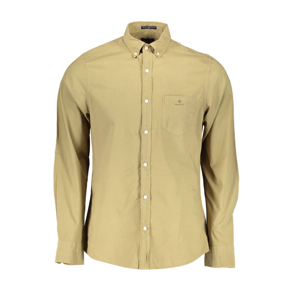 Green Organic Cotton Men Shirt