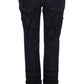Blue Denim Cotton CAPRI Torero Jeans