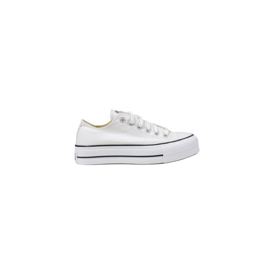 White Fabric Sneaker