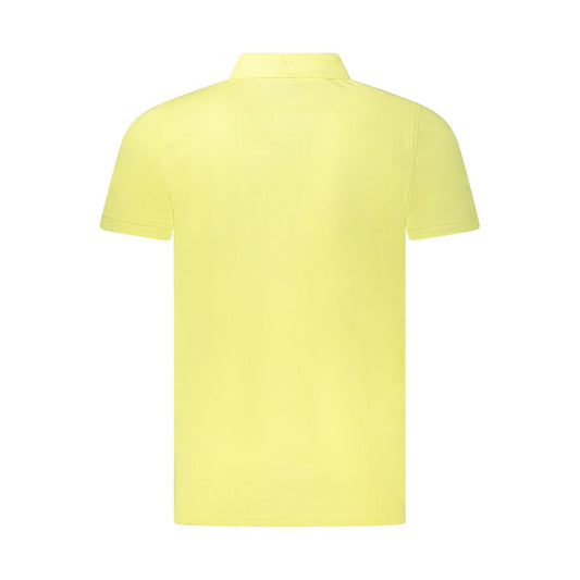 Yellow Cotton Polo Shirt