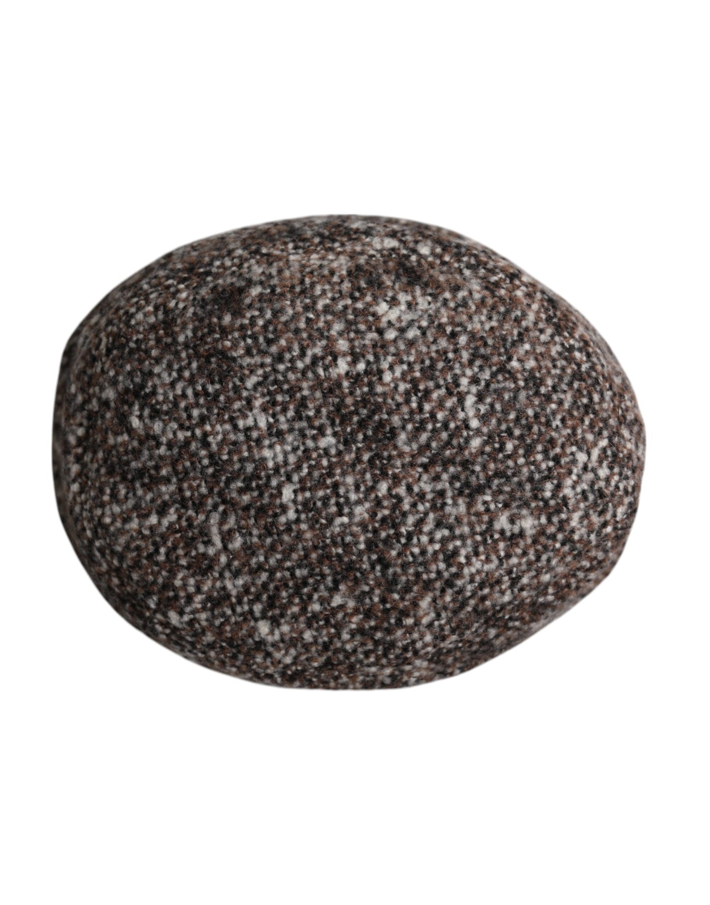 Brown Alpaca Wool Woven Bucket Hat