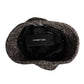 Brown Alpaca Wool Woven Bucket Hat