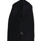Black Wool Whole Head Wrap Balaclava Hat