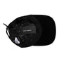 Black Cotton 6 Panels Baseball Cap