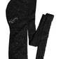 Black Floral Lace Whole Head Wrap Hat