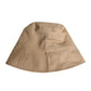 Beige Logo Monogram Cotton Bucket Cap