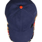 Blue Cotton 6 Panels Baseball Cap