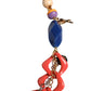Multicolor Embellished Waist Chain Belt